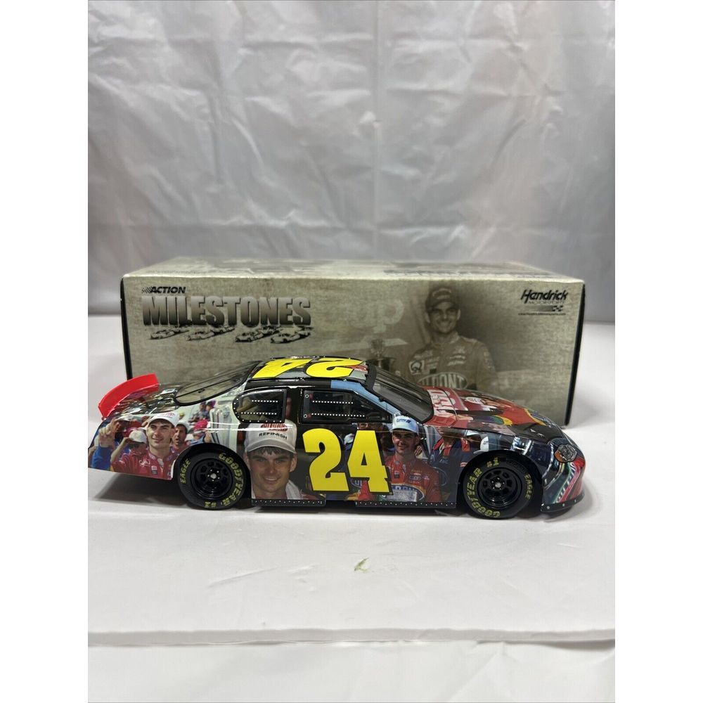 Jeff Gordon Car #24 Milestones 3X Daytona 500 Winner 1/24 NASCAR Diecast